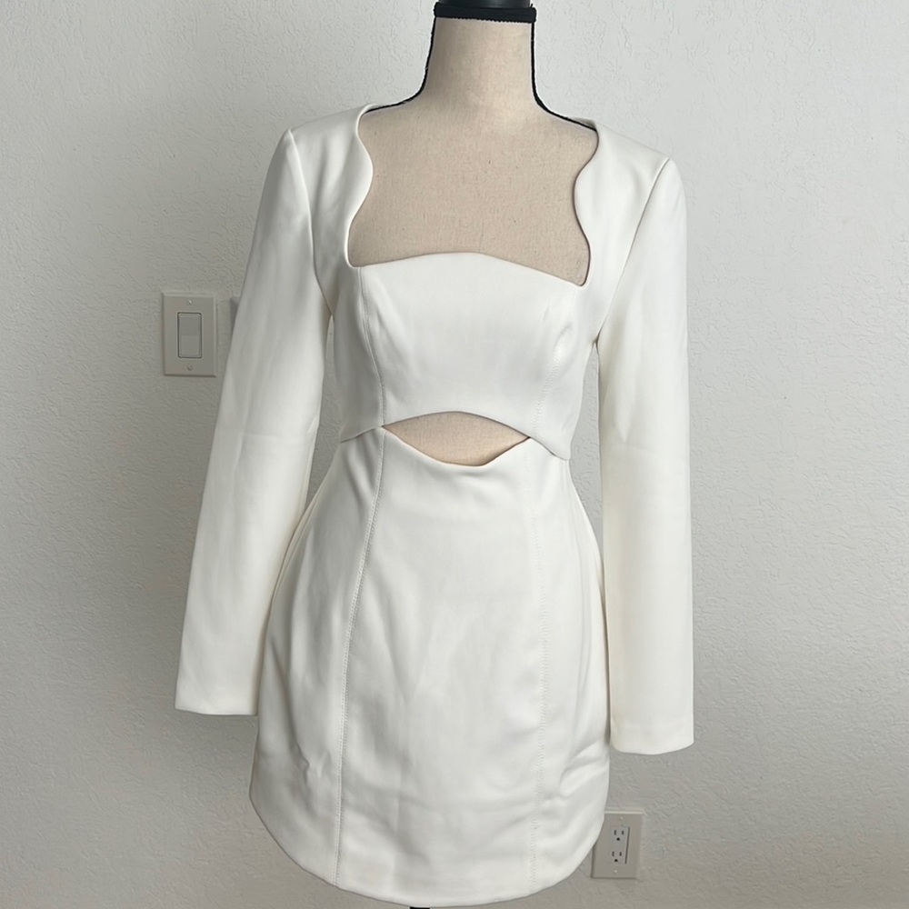 Misha white dress